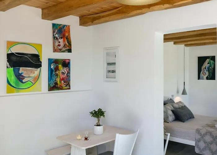 Restia Seaside Ii, 50m From Megas Gialos Lägenhet